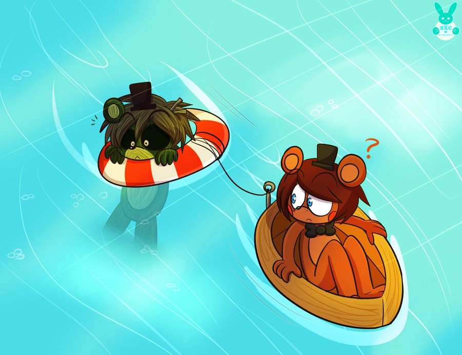 How to get to the water in fnaf world gamejolt