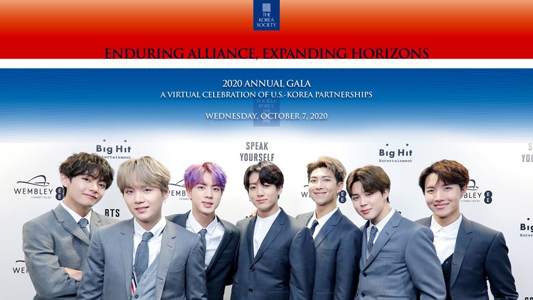 Congratulations! @BTS_twt will be the youngest recipients of @koreasociety’s Van Fleet Award in October for their contributions in promoting U.S.-ROK relations. Thanks #BTS for strengthening our ties through music!