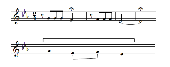 33/ "The first movement creates its tumultuous organic chemistry of interrelationships from the atomic particles of the notes it started with; in different guises, the four-note rhythmic idea permeates the rest of the symphony" (Tom Service)We'd better start there then (0:17)