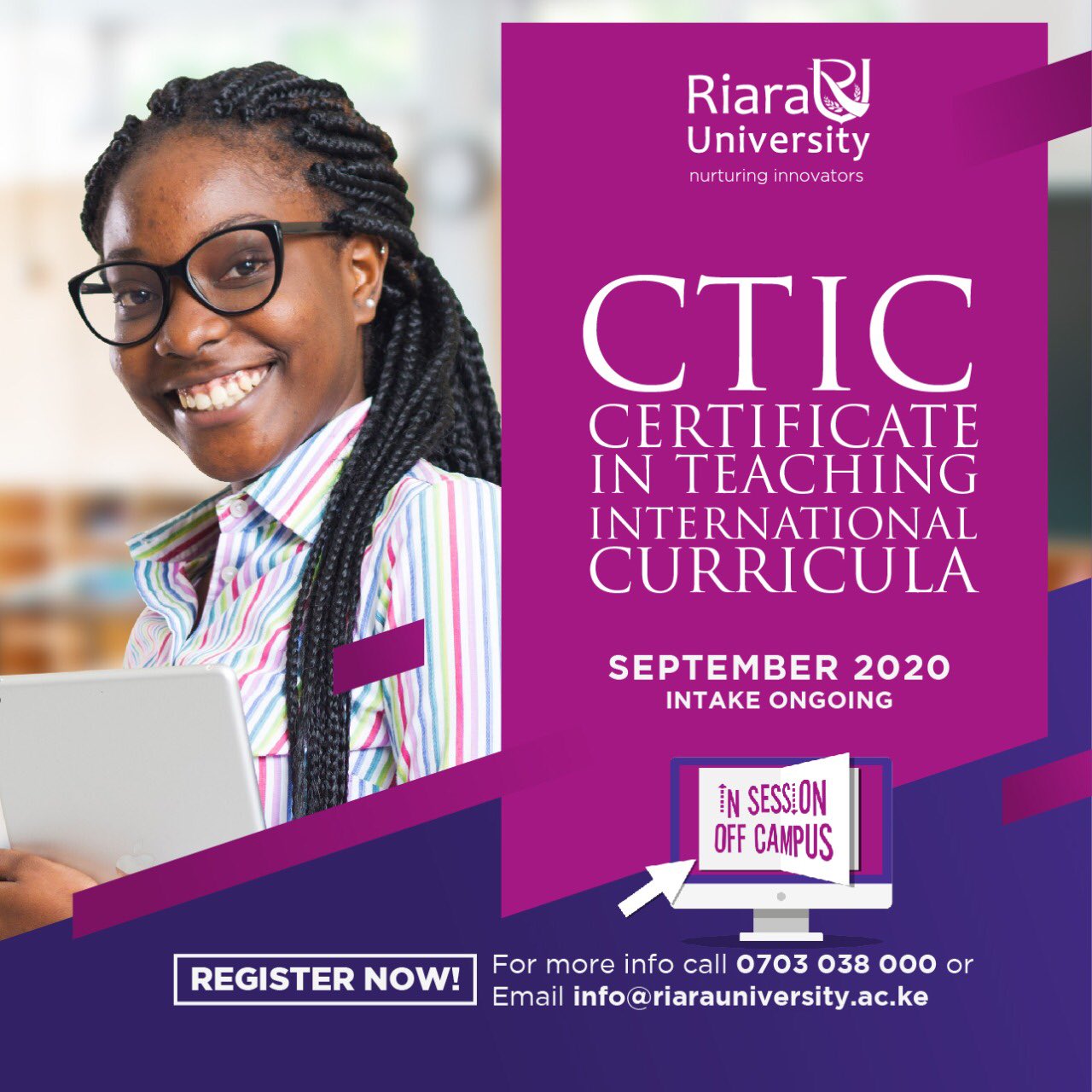 Riara University Student Portal
