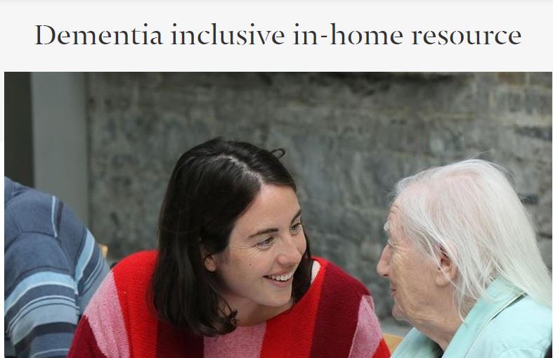 The @NGIreland has developed a new in-home resource to enable people with dementia & carers to enjoy art within their own home. It has been designed as an aid for the carer/ health professional to assume the role of facilitator. You can download here: bit.ly/30AVVZF