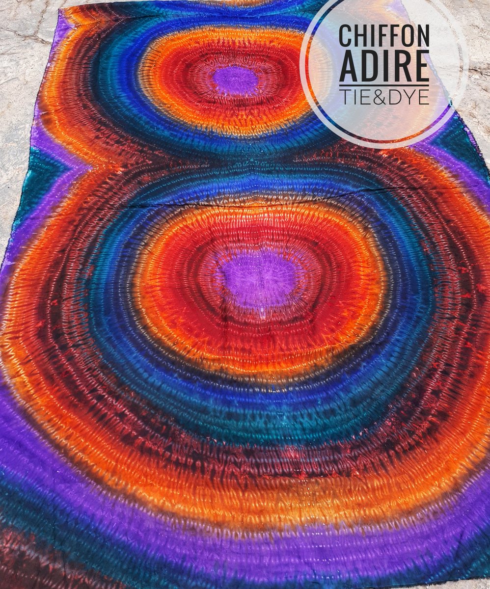 Mature colored Tie&Dye   #ChiffonAdireN15,000 onlyDM to order yours.Nationwide/Worldwide delivery is availablePlease help retweet