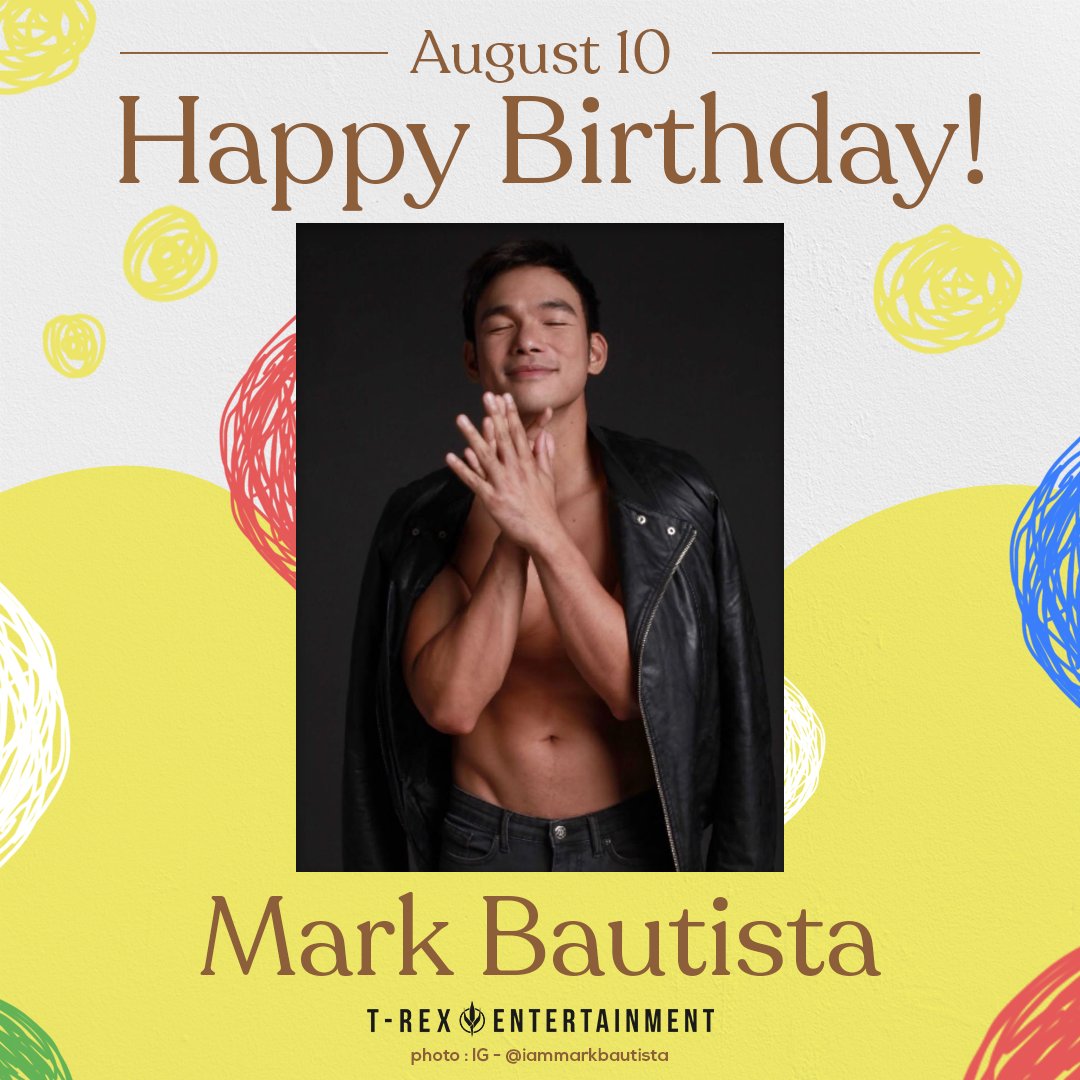 Happy 37th birthday, Mark Bautista Enjoy this special day.  