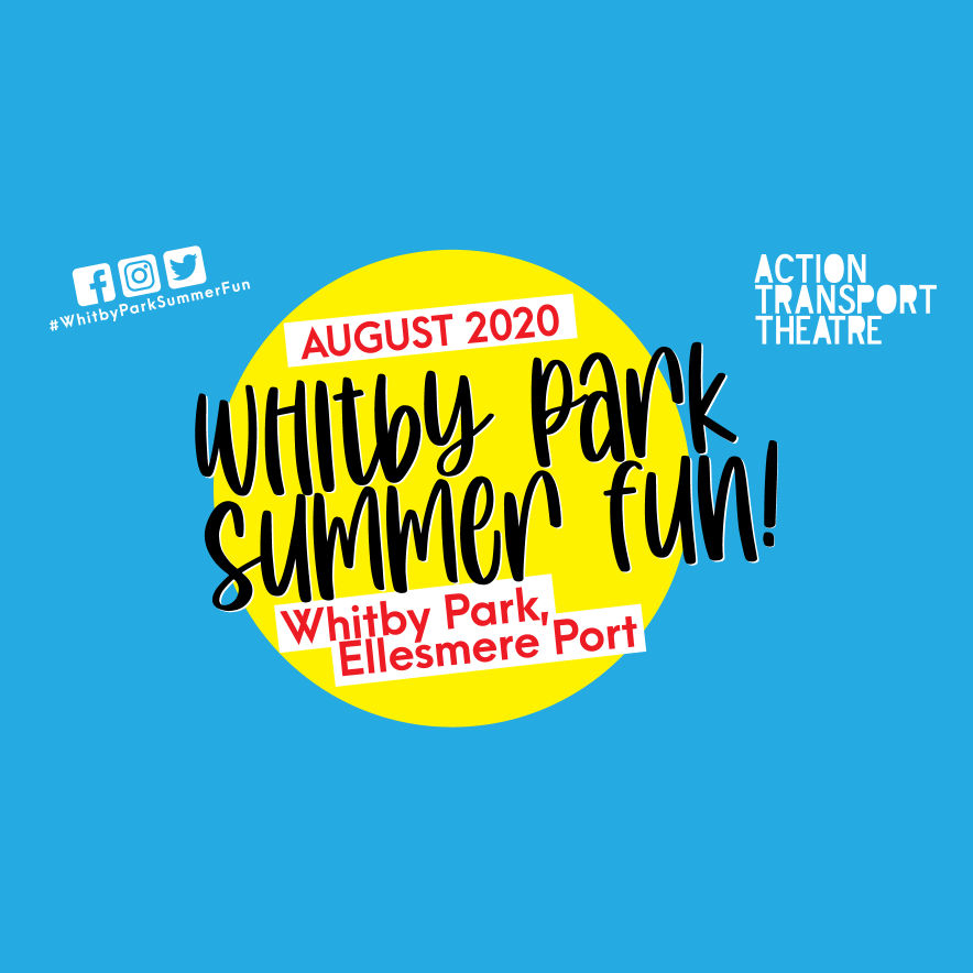 theatreporto's tweet photo. The Trail Starts TODAY! Come &amp; join us for free #WhitbyParkSummerFun activities in #EllesmerePort - August 2020 - inc. Teenage Drop In + Dance for Families + InSIDE oUt UpsiDe Down (Arts &amp; Adventure Trail) + Circus School! @EdsentialUK #HAF2020 @Go_cheshirewest @ace_thenorth https://t.co/DHz4aPhVLJ