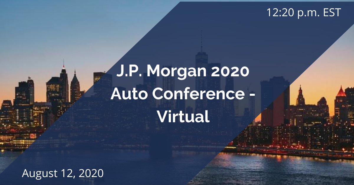 otonomo_'s tweet photo. Join Ben Volkow this Wednesday, August 12th, at 12:20 EST as he presents “The Automotive Data Economy and the COVID Effect”. Learn more about the @jpmorgan 2020 #AutoConference and save your seat here:
https://t.co/CUEFFijcVS
 
#automotivenews #datadriven #dataplatform https://t.co/4hzcU3rHkb