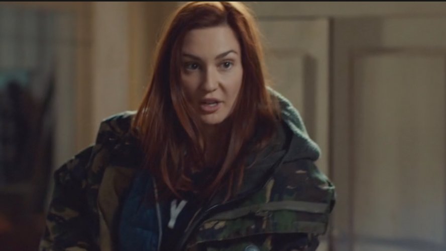 I have done a thread of all the times my heart was ripped out and cut into tiny pieces in ep 403 of  #WynonnaEarp  You may notice a theme.  #KatBarrell"Monsters"One word explaining how much has changed since Waverly has been gone.Defending the Homestead has been fucking hard.