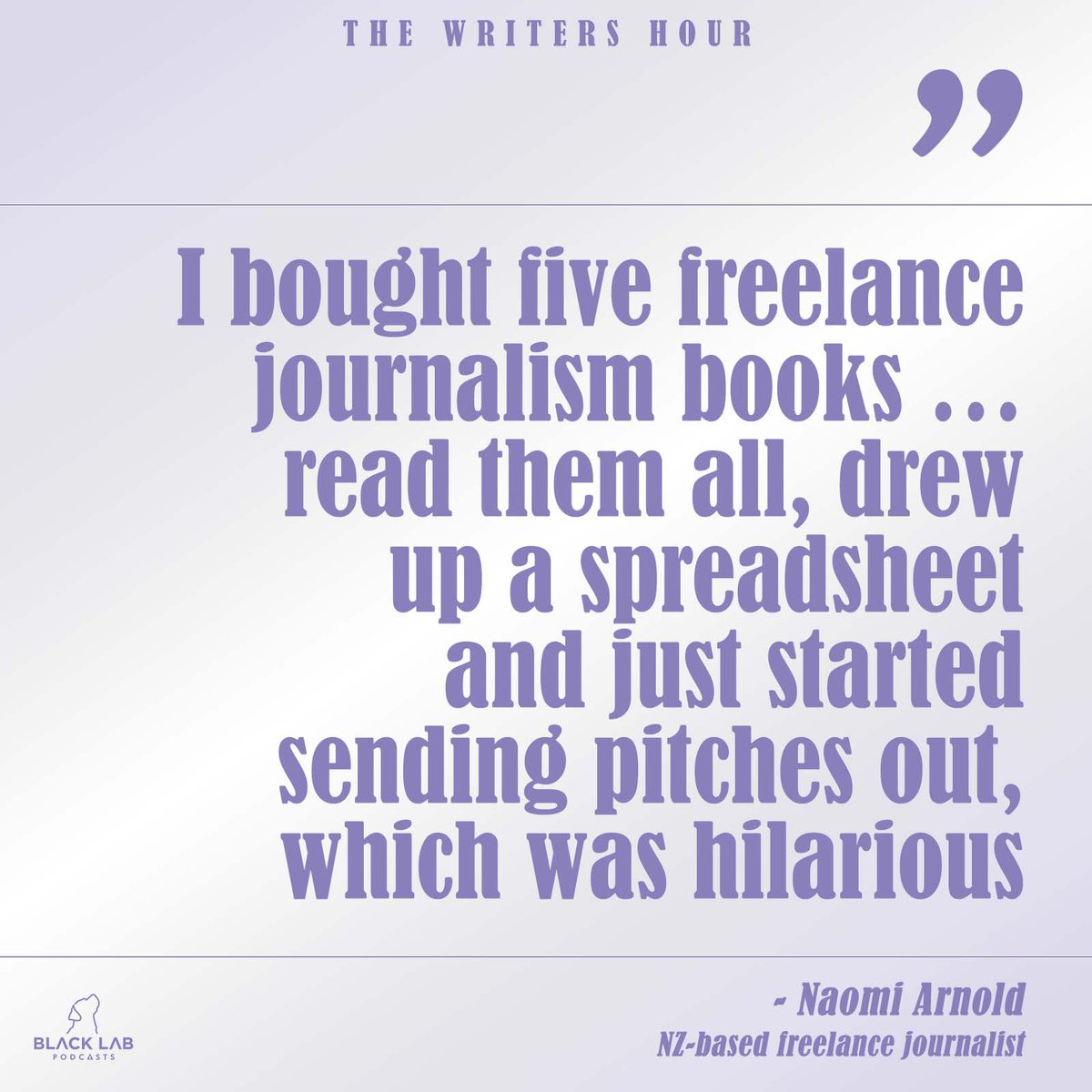 Not long ago, Naomi Arnold tweet-threaded what was basically a cheat’s guide to freelance journalism, and in this episode she offers more gold to those looking to get in the game. Info aplenty this week from one of the savviest operators out there: shows.acast.com/the-writers-ho…
