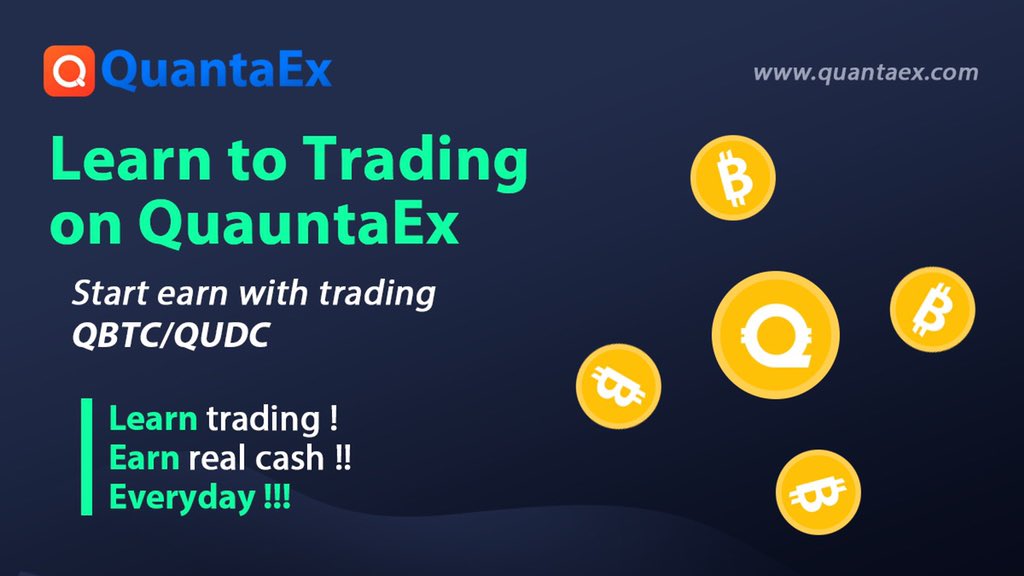 Who said you need your own assets to trade‼️
quantaex.com/promo is offering you the biggest of promos. Claim your spot and get a chance to trade without your own #tokens 
Get yourself registered and receive free 20,000 #tradable $QUDC

#QuantaEx $QUDC $QBTC #Trade <a href="/BitBD/">BitBD ♎️⚛️</a>