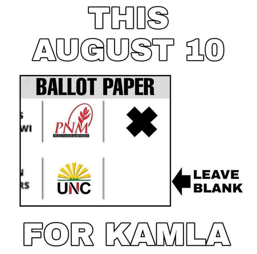 chevell81's tweet photo. Go out and VOTE 🗣🗣 (‘for the PNM’ is implied btw ☺️) https://t.co/WaoZZUrAxZ