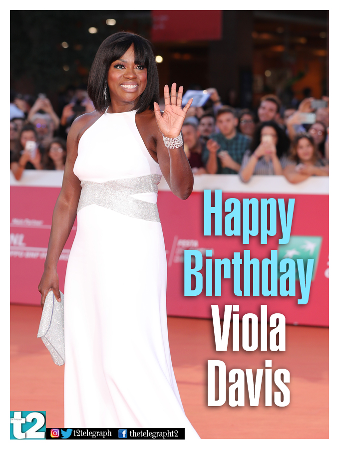 She defines power on screen. Happy birthday, Viola Davis. 