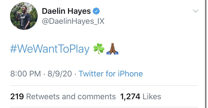 BarstoolIrish's tweet photo. Let’s do whatever it takes @NCAA. These kids wanna play ball ☘️☘️

#GoIrish #LetThemPlay https://t.co/D2LhpexTZI