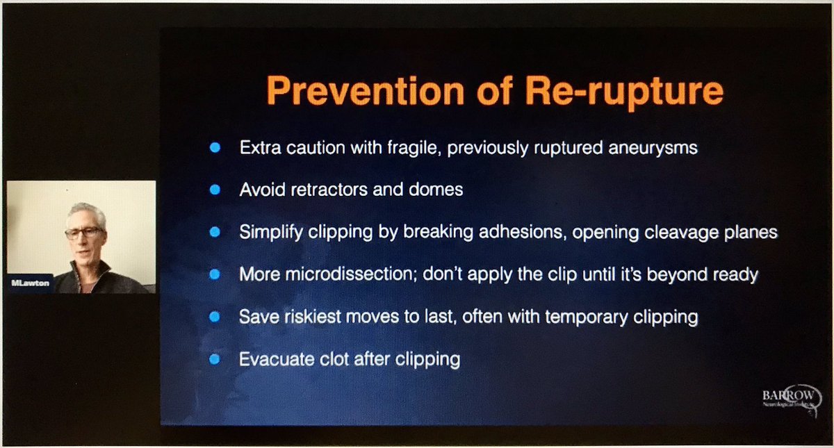 #SNIS2020 Hands, Head &amp; Heart - Know your anatomy/disaster points &amp; plan appropriately.  Control your response.  Then you can take care of your patient.  <a href="/youngneuros/">AANS Early-to-mid Career Committee (#E2M)</a> <a href="/YoungNIR/">YoungNIR</a> <a href="/AANSNeuro/">AANS</a> <a href="/CNS_Update/">CNS</a> <a href="/MWaqas_MBBS/">Muhammad Waqas</a> <a href="/rimal_h/">Rimal H. Dossani</a> <a href="/TTheofanis/">Thana Theofanis M.D.</a> <a href="/PascalJabbourMD/">Pascal Jabbour MD, FAANS, FACS, FAHA</a> <a href="/MichaelNahhas/">Michael Nahhas</a> <a href="/krishna5182/">Krishna C. Joshi</a>