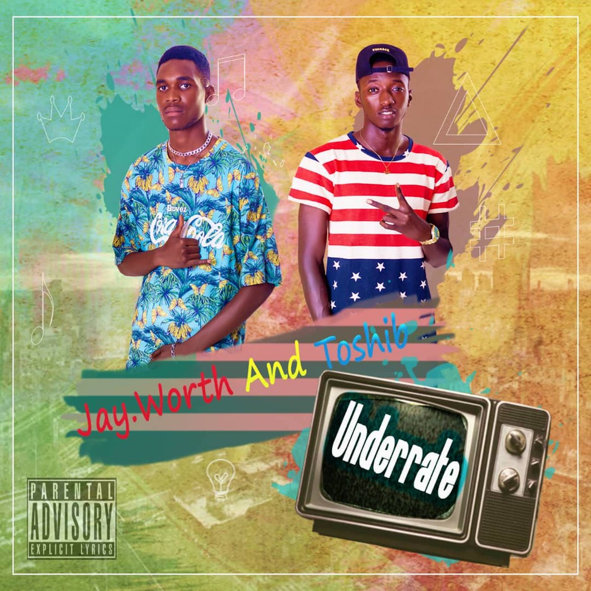 KeyzitGambia's tweet image. &quot;UNDERRATE&quot; the new single by JAY WORTH &amp;amp; TOSHIB will be dropping on August 28th on the most popular digital platforms.

#JayWorth #Toshib #Underrate #KeyzitDistribution #KeyzitGambia #KeyzitAfrica #Keyzit