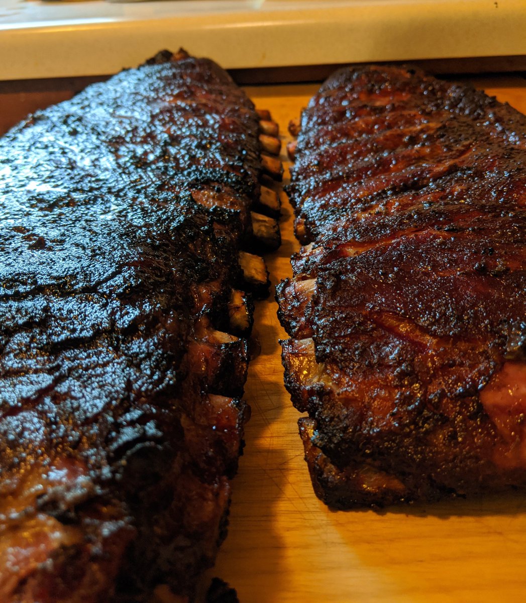 Saintknic_Eatz's tweet photo. #spareribs by #Saintknic 
#grillmaster #smokey #nosauce #nowrap https://t.co/7zRrPH2LdA