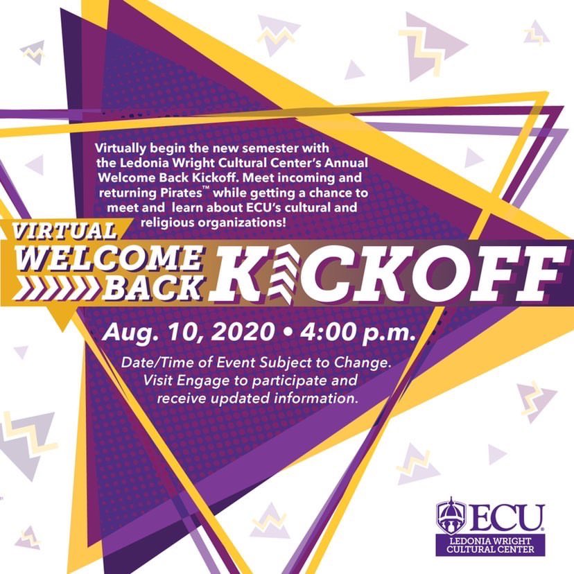 #ECU24 an opportunity to learn more about some of the orgs/resources ECU has to offer. Our time slot is 4:15 🖤