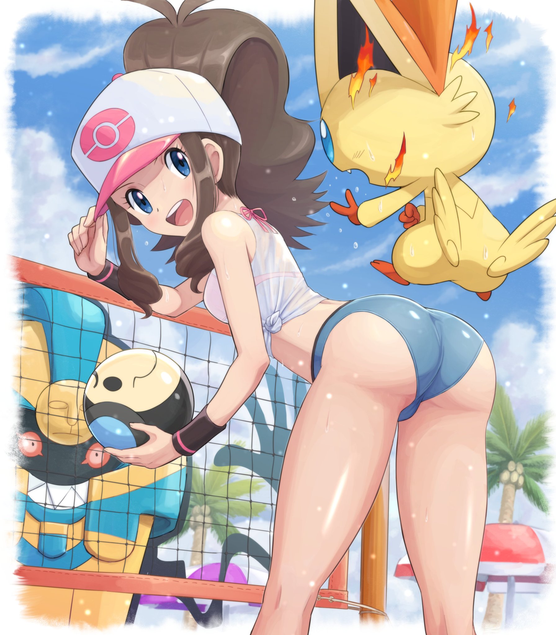 モアタ ポケモン水着美女 絶対勝つ トウコ ビクティニ 風を浴びて羽休め ナギ チルット モアタ ポケモン水着美女 絶対勝つ トウコ ビクティニ 風を浴びて羽休め ナギ チルット