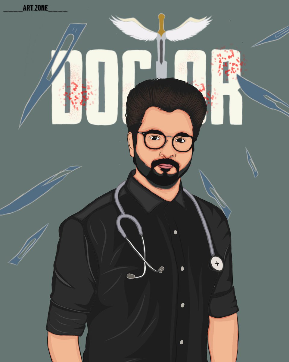 ArtZone1306's tweet image. Here&apos;s Is Our Vector Art Work For #Sivakarthikeyan #Doctor 💥🔥❤️😍 @Siva_Kartikeyan

#vectorart #vector

@Nelsondilpkumar @anirudhofficial @kjr_studios @SonyMusicSouth @SKProdOffl @priyankaamohan @KalaiArasu_