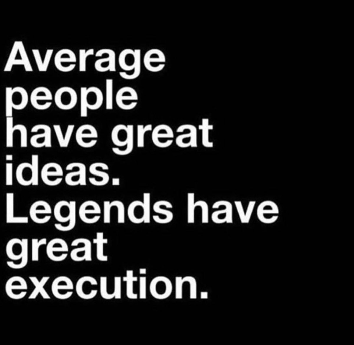 MakedaGadson's tweet photo. How to be a Legend: “don’t talk about it, be about it” 🎯 #MondayMotivation #mondaythoughts https://t.co/ab4VEFnYIW
