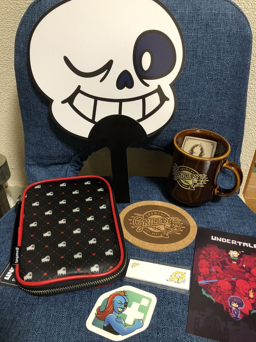 あらい デザフェスお休み Fangamerjp さんで購入したグッズ届いた うざいイヌ柄めっちゃかわいいんじゃ グリルビーズマグはコースターもついてて可愛いし サンズのうちわめっちゃ良きなんじゃー あらい デザフェスお休み Fangamerjp さんで購入したグッズ届いた うざいイヌ柄めっちゃかわいいんじゃ グリルビーズマグはコースターもついてて可愛いし サンズのうちわめっちゃ良きなんじゃー