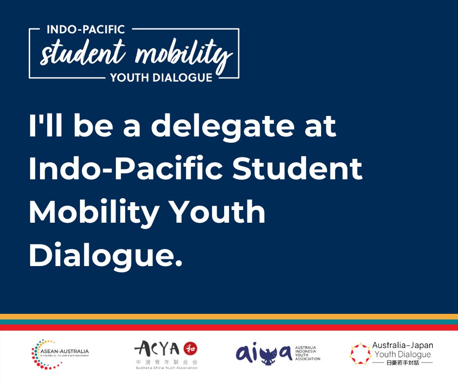 How we can re-conceptualise student mobility? I’ll be joining 144 other delegates to discuss the future of international education and mobility at #IPSMYD2020. We’ll reflect on overseas study programs and provide recs for improvement.

#mobilitydialogue2020 #ausyouthdiplomacy