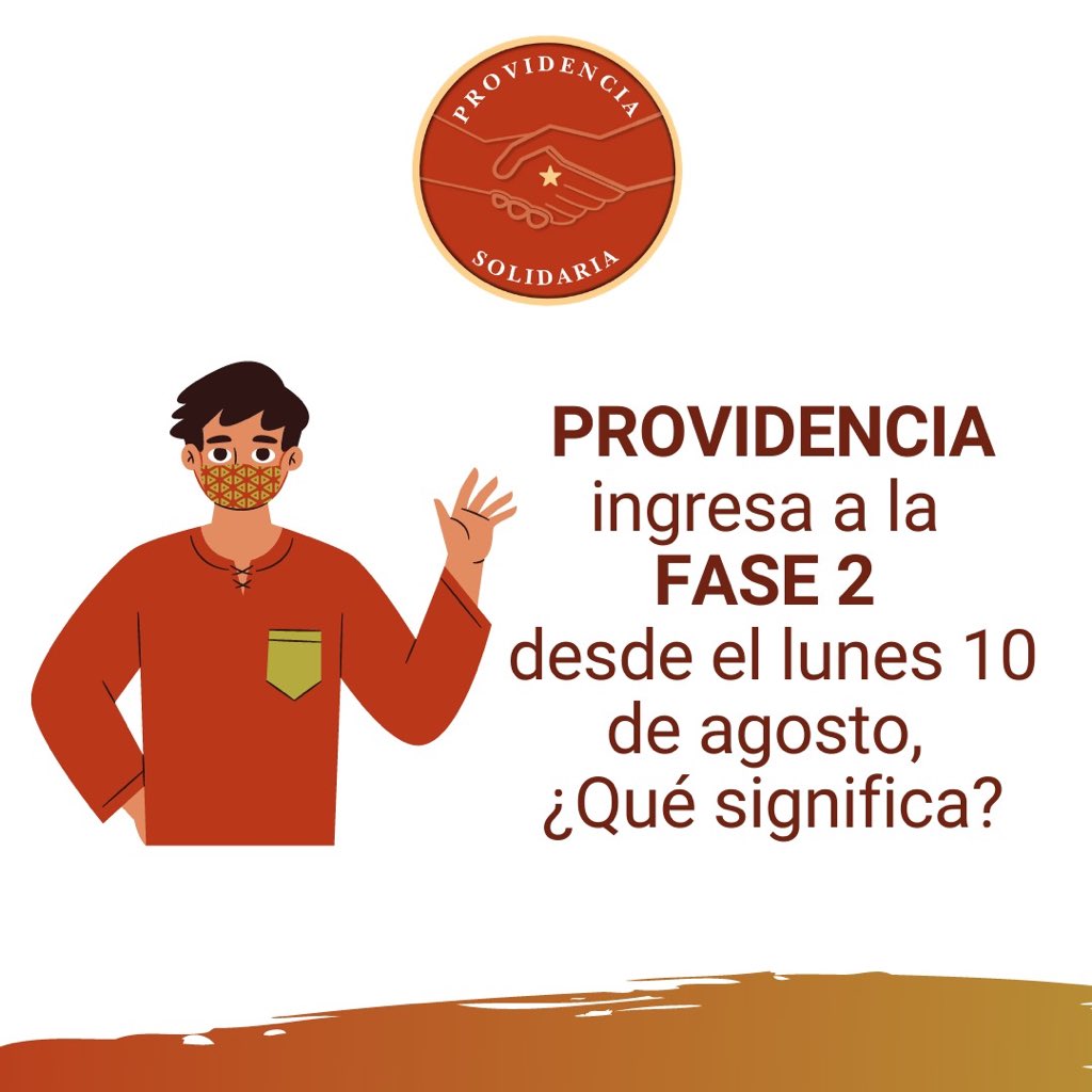 provisolidaria's tweet photo. Hoy #Providencia despierta sin cuarentena (Fase 2) pero no olvidemos que debemos seguir cuidándonos más que nunca! El virus no se ha ido, sigamos todos los resguardos 🧼👋🏽😷        😷 https://t.co/08mKB5dc9W