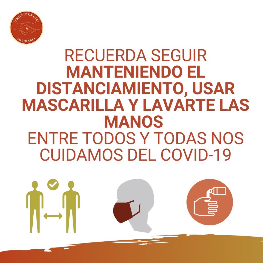 provisolidaria's tweet photo. Hoy #Providencia despierta sin cuarentena (Fase 2) pero no olvidemos que debemos seguir cuidándonos más que nunca! El virus no se ha ido, sigamos todos los resguardos 🧼👋🏽😷        😷 https://t.co/08mKB5dc9W