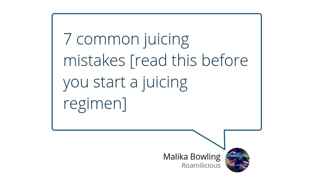 Roamilicious's tweet image. Your juice will be considerably less nutrient-dense using this method, but it is still better than no juice at all.

Read more 👉 lttr.ai/UwsN

#WeightLoss #Healthyshakes #Juicing #Juicesmoothie