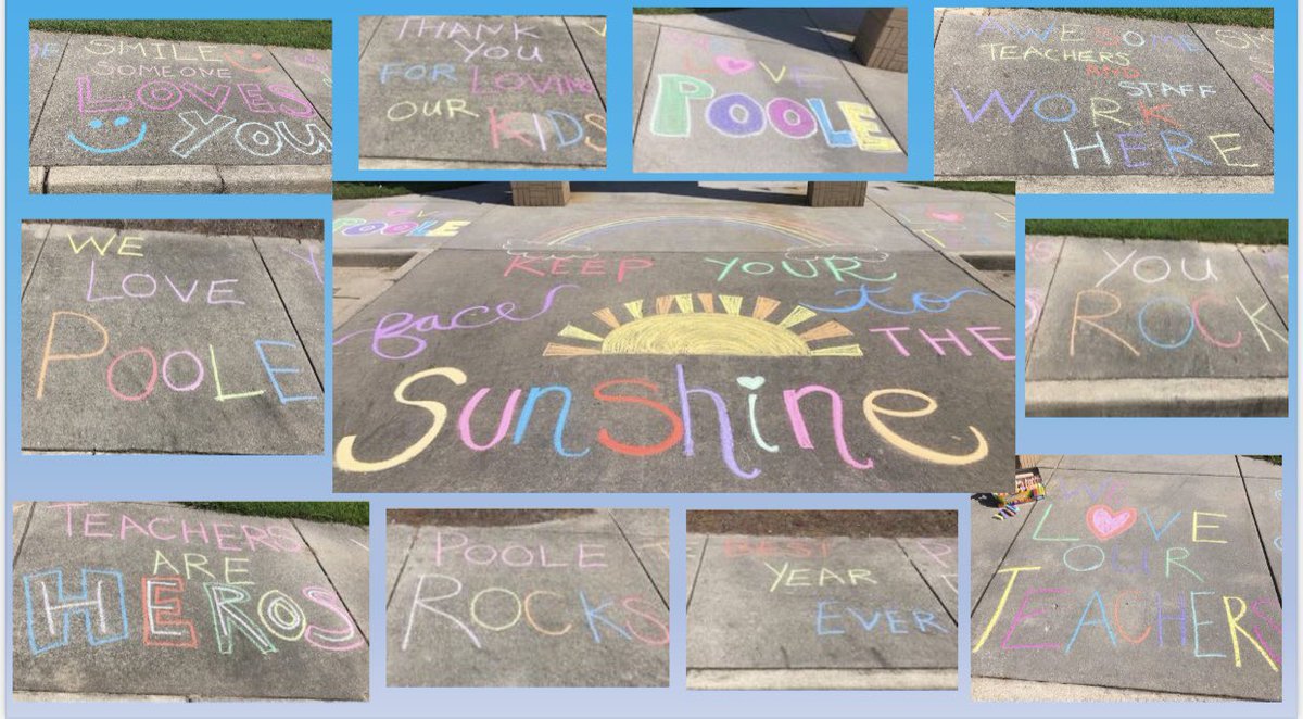 We have such amazing parents!  Our Staff had an awesome surprise as they came into the building today!  Thank you so much! #trailblazernation #PauldingStrong