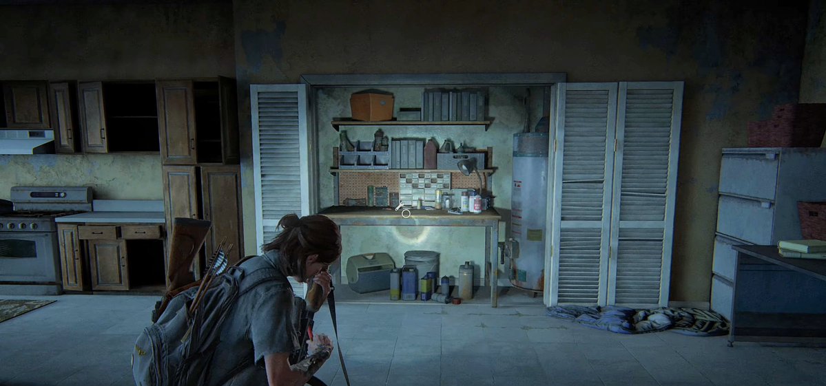 InspiredByLM10i's tweet photo. Fuck this workbench. #TheLastofUsPartII https://t.co/ypEHy9jVgP