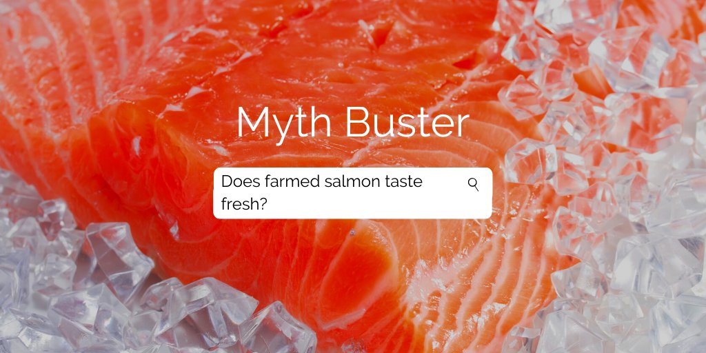 AquaBountyFarms's tweet photo. FACT: AquaBounty #AtlanticSalmon is raised and harvested close to consumption in a safe, secure farm to ensure a delicious, fresh flavor. https://t.co/A1BbUdEHVU