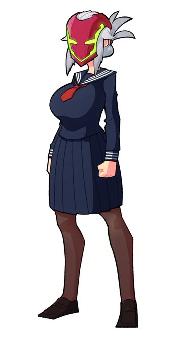 フルフェイスガールを考えたりした 