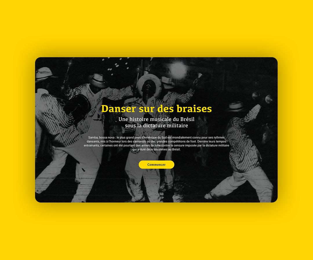 It's out ! 🇧🇷

Danser sur des braises, mon projet de fin d'année à l'<a href="/EcoleEPSAA/">EPSAA</a>, est sur Behance ☺️

behance.net/gallery/102194…