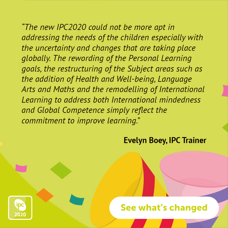 The_IPC's tweet photo. Talented IPC trainer, Evelyn Boey shared her excitement with us about the launch of the #IPC2020 Curriculum!

Read the full launch article at https://t.co/4OF19j0Jv0 https://t.co/NMCno8ea71