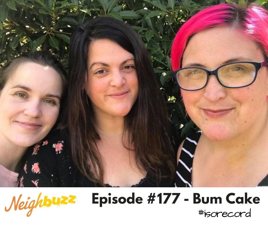 neighbuzzpod's tweet photo. Episode 177 is here! ‘Bum Cake’. That is all.
https://t.co/1cx3veVDJu #Neighbours #BumCake https://t.co/2maqYVS1gR
