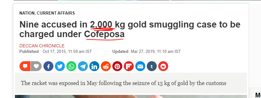 14/14 Let's hope  #Sushant's case doesn't end up as a mere FINANCIAL FRAUD or Disha's r*pe case. Pls investigate the TERRORISM angle, jst like in Balabhaskar's case. @republic In 2015, 2000 Kg of gold ws seized in Kerala bt terrorism angle ws not investigated. No one dug deeper!