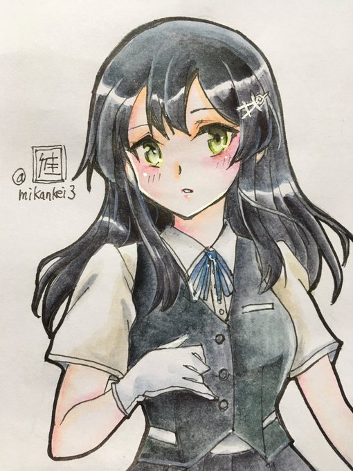 「親潮(艦これ) 学生服」の画像/イラスト/ファンアート(古い順)