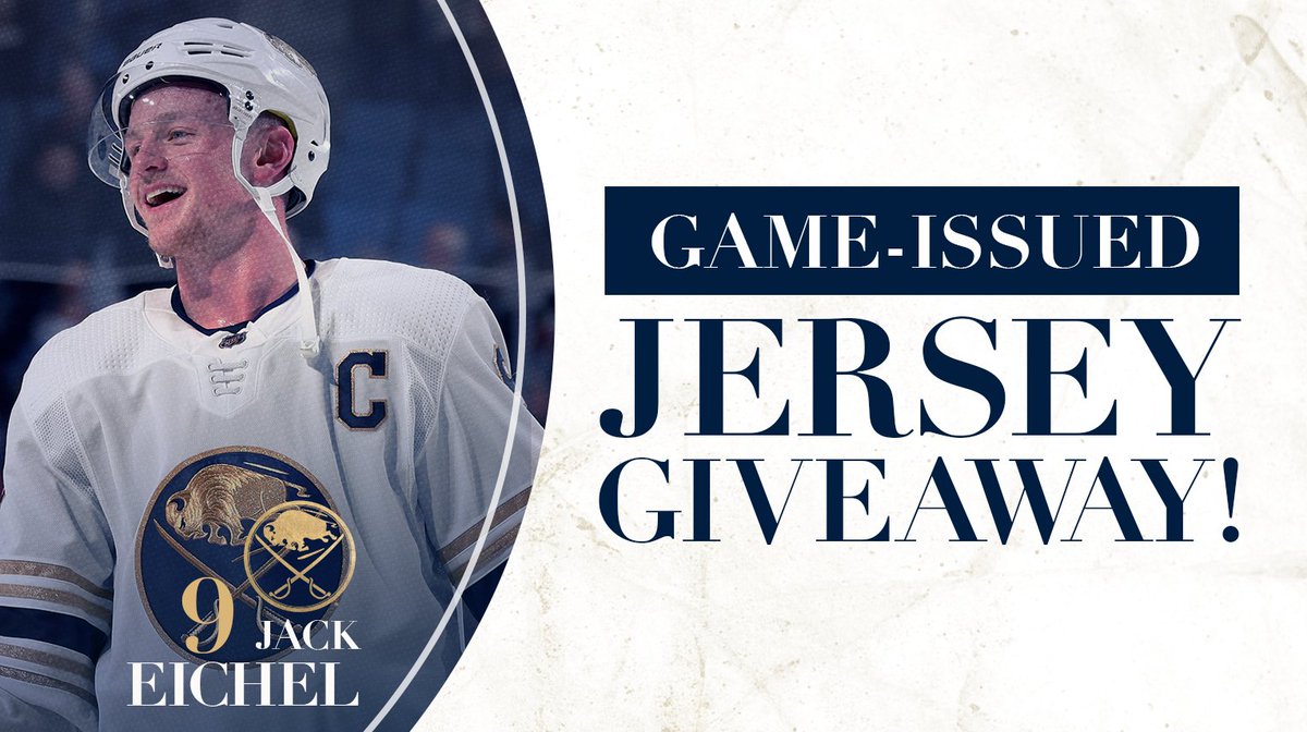 The Captain. 🔥

Enter for your chance to win a game-issued Jack Eichel jersey: bufsabres.co/2DKNZfA