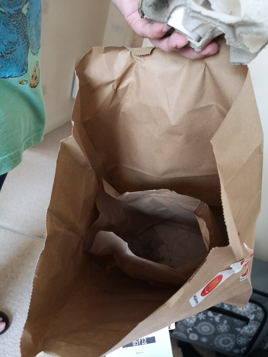 femmeforestal's tweet photo. Boyfriend ordered 2 @McDonaldsUK  meals on @ubereats_uk because I literally don't have any cookware/plates in our new flat yet 
Literally came with just a coffee in a bag, coffee was leaking #fail 
#Wtf is happening 
Waiting on @getlaidbeds to come today too
#movingstruggles #wfh https://t.co/XcfDOamn4E