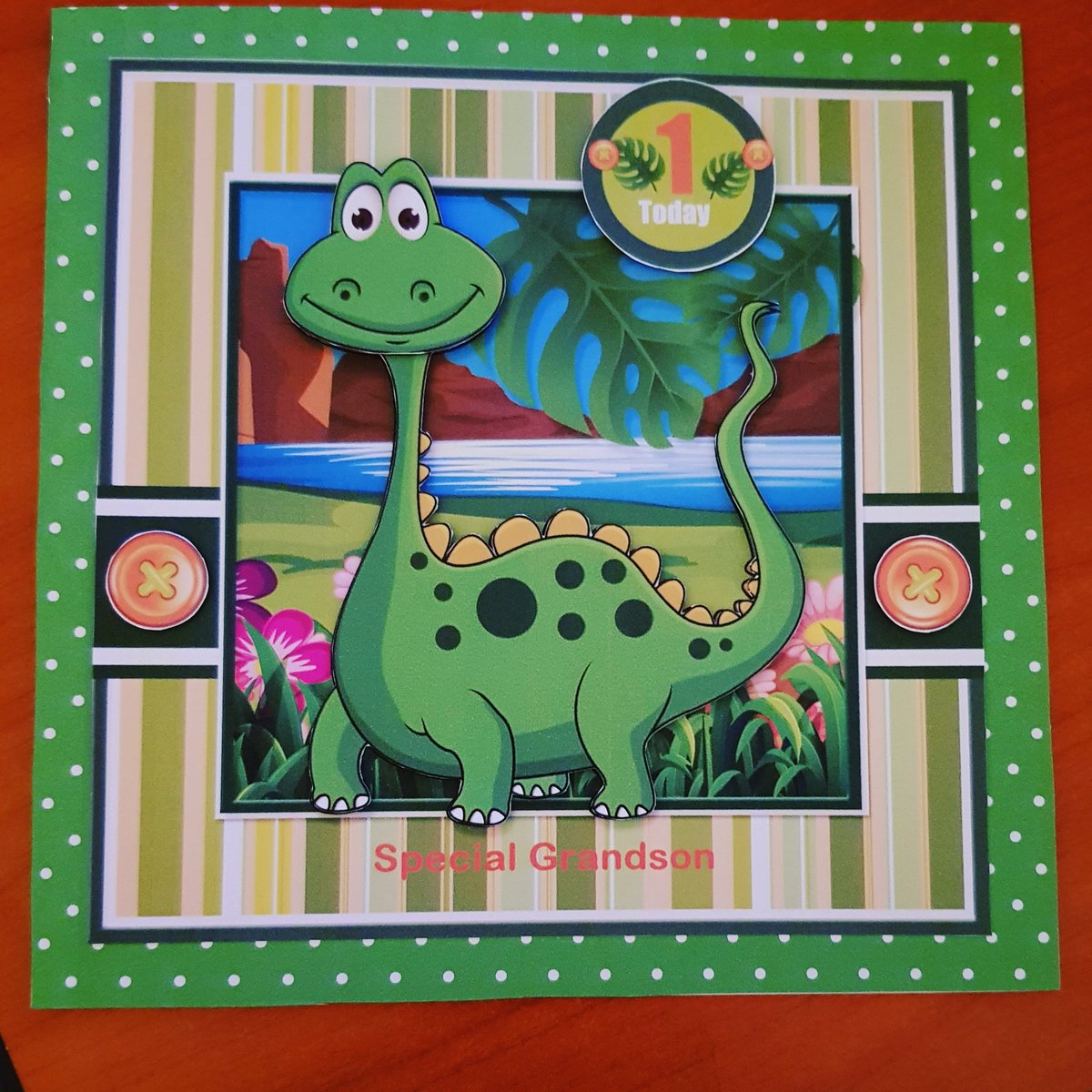 DesignsTogether's tweet photo. Sorry for the radio silence I've been a bit under the weather! But I'm back with this little cutie! Can be done with any age 1 to 5! With any wording at the bottom. At a huge 8x8 this card is a bargain at £2.75 + postage! Message me to order xx https://t.co/IXgtJ05S7l