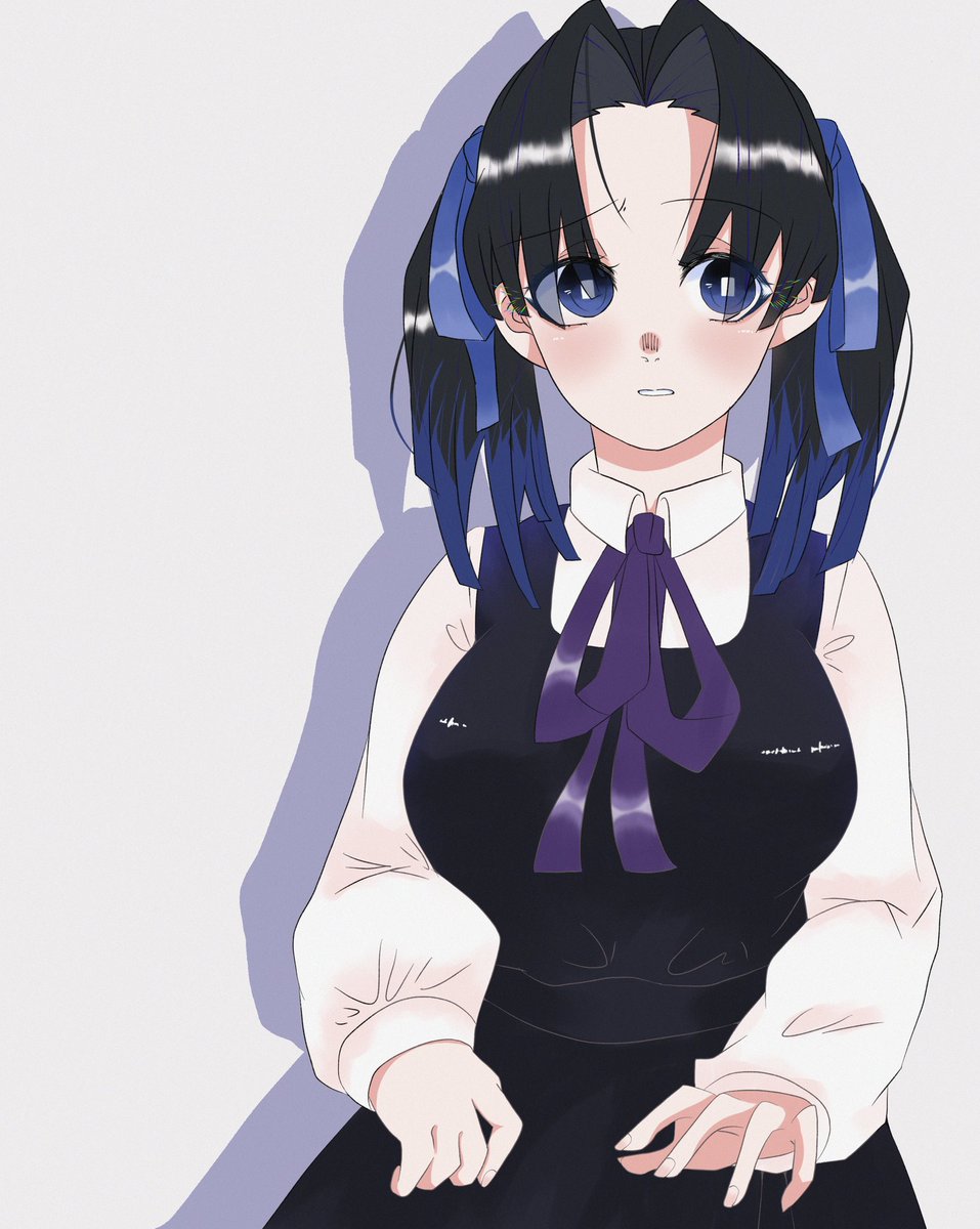 前垢の 鶺鴒女学院の子ver 神崎アオイ 靏 固ツイのイラスト