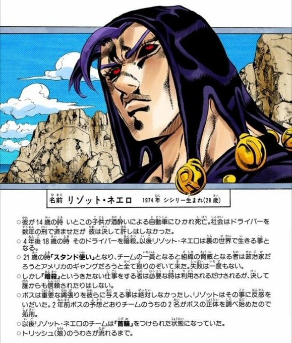 ジョジョ5部のtwitterイラスト検索結果