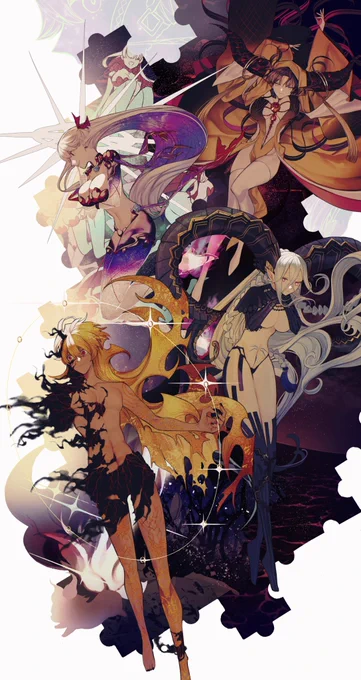 FGOイラコン4にて『TYPE-MOON賞』を頂きました。好きを詰め込んだ作品だったのでとても嬉しいです。

FGO、5周年おめでとうございます?
#FGO5周年  #FGO 