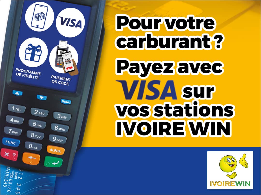 CaSystech's tweet photo. Bonne nouvelle!
Payez désormais votre carburant avec vos cartes @Visa_CI  sur les stations Ivoire Win.
Service disponible sur les stations:
Ivoire Win Biafra 
Ivoire Win Angré (Cash Djibi)
Ivoire Win Yopougon (Lonaci)
Ivoire Win PK22

#InspiringLoyalty #MoreThanPayment #CaSys https://t.co/4Xfui8s3JP