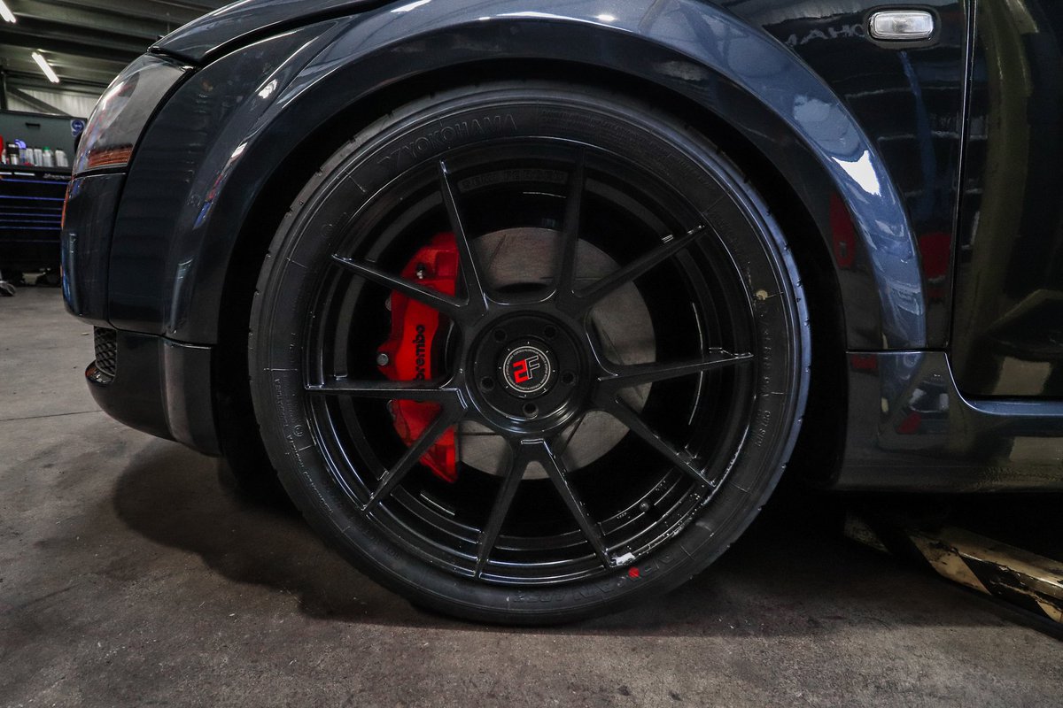 darksidetdi's tweet photo. We have just finished prepping this #MK1 #Audi #TT 1.8T for track! Fitted with #2Forge #Wheels #ZF6's, wrapped in @YokohamaTC Tire A052s.
The perfect track day combo! 👌
#DarksideDevelopments #AudiTT https://t.co/Vw61PeAH3c