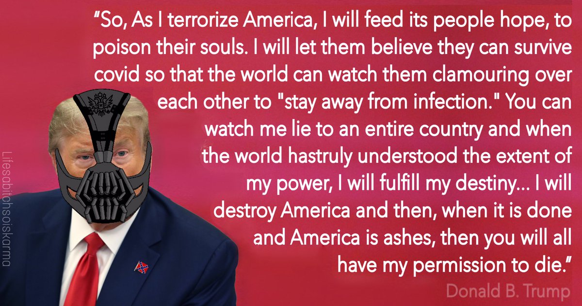 Karma_of_Belle's tweet photo. And this is the leader of the Free World??🤦🏻♀️
Trump’s🤡Campaign Speech 2020
#TrumpIsANationalDisgrace #TrumpIsUnwell #COVIDIDIOTS #TrumpFailedAmerica #TrumpRussia #ConfederateTrump #WorstPresidentEver #BaneTrump https://t.co/cR2QKvedsg