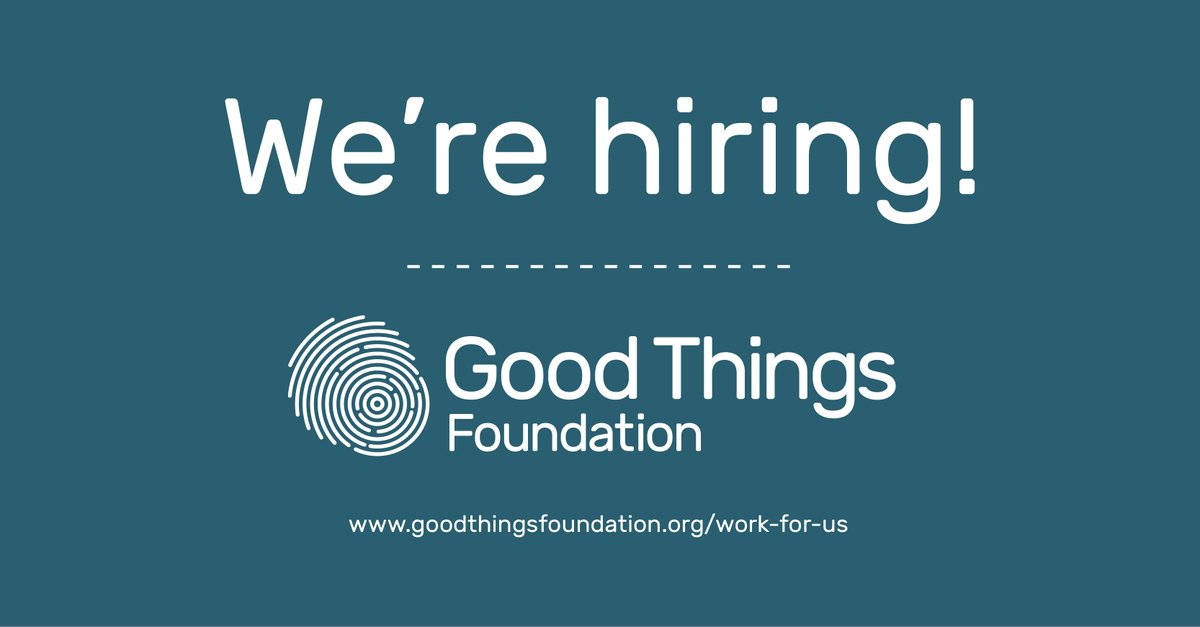 GoodThingsFdn's tweet photo. We're offering a paid #internship on our brilliant #communications team here at #GoodThingsFdn. Enthusiastic about creating social change through digital? Get on board... https://t.co/qdqBmpvERD https://t.co/d5VVBajPQB