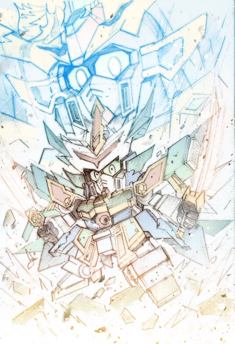 リクエストいただいた荒鬼頑駄無です!
#SDガンダム 
