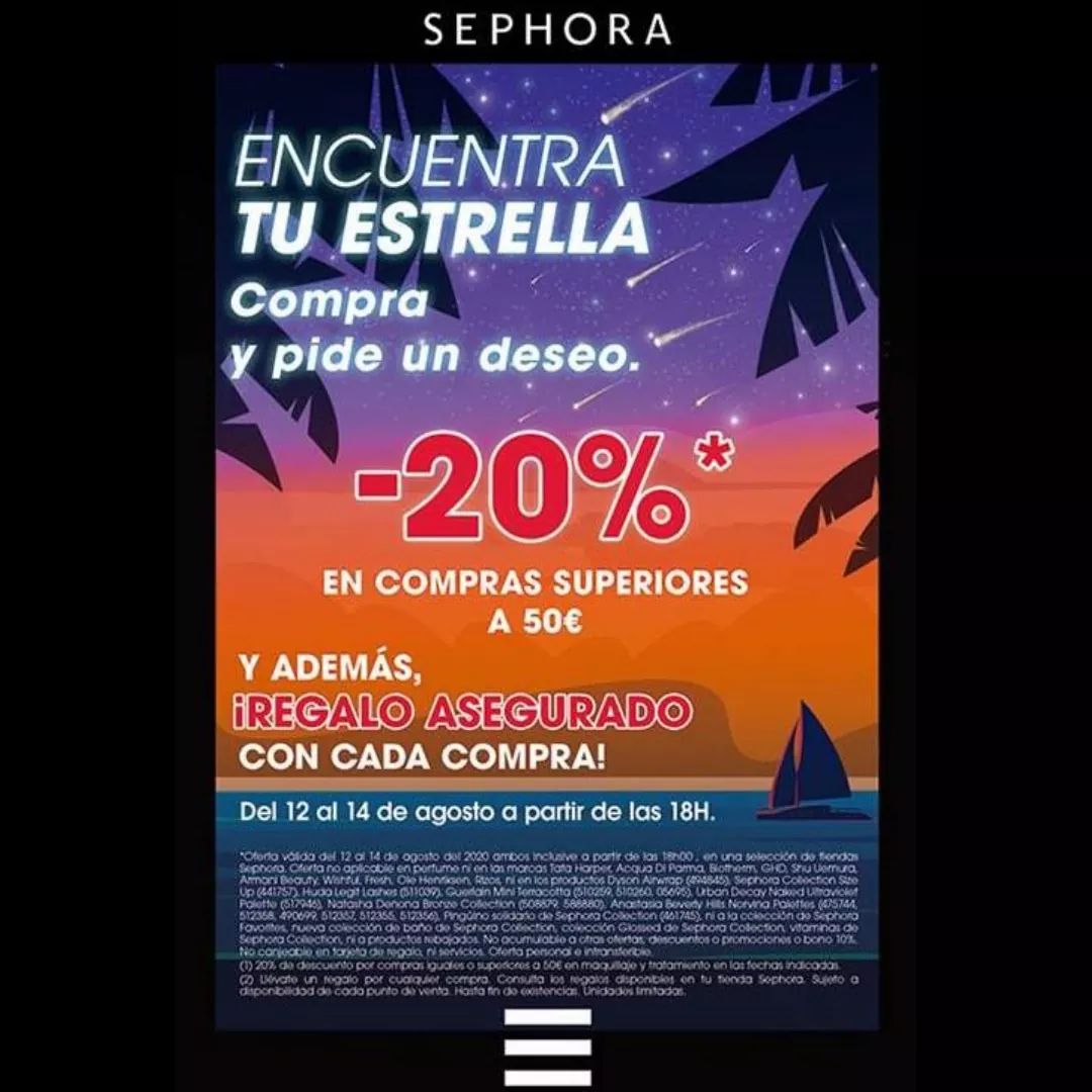 Ep! Vine i troba la teva estrella a @sephora d'#ElTriangle fins el 14 d’agost! T’hi esperem! eltriangle.es/encuentra-tu-e…