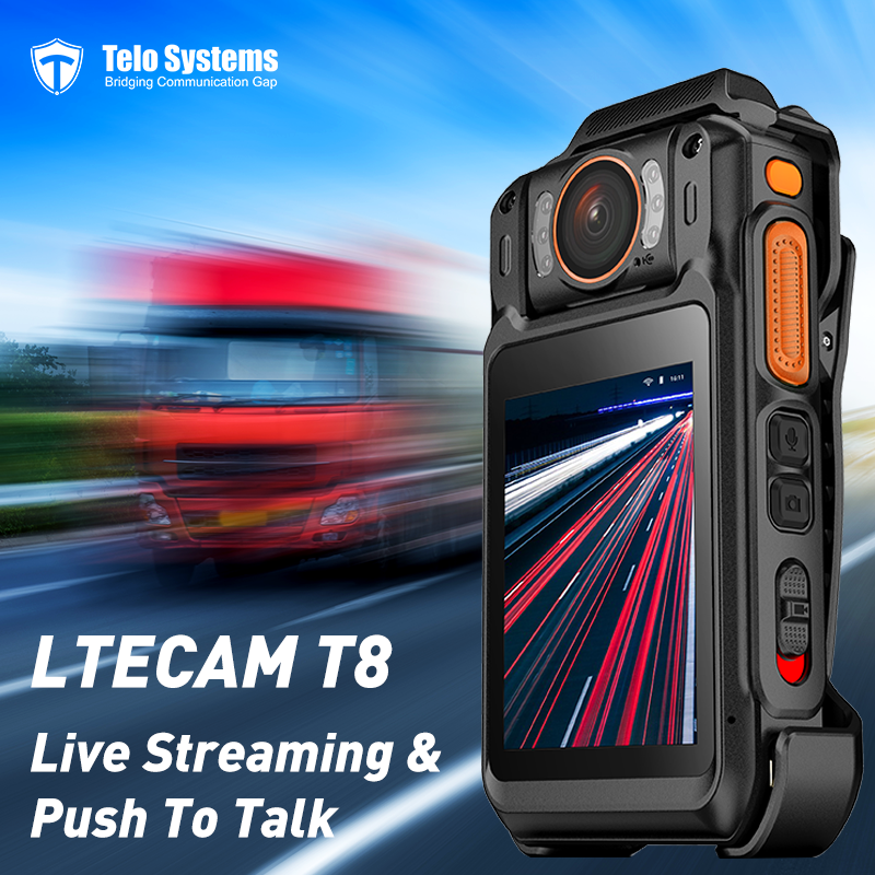 TeloSystems's tweet photo. Integrated with body worn camera, push to talk, and LTE live streaming in one terminal with powerful platform, T8 is all set! Are you ready to give a try?? Learn More: https://t.co/nuW6bq0ifX or send us request!

#telosystems #telocam #cameras #bodycam #live #4G #LTECAM https://t.co/FHRCXzeUb0