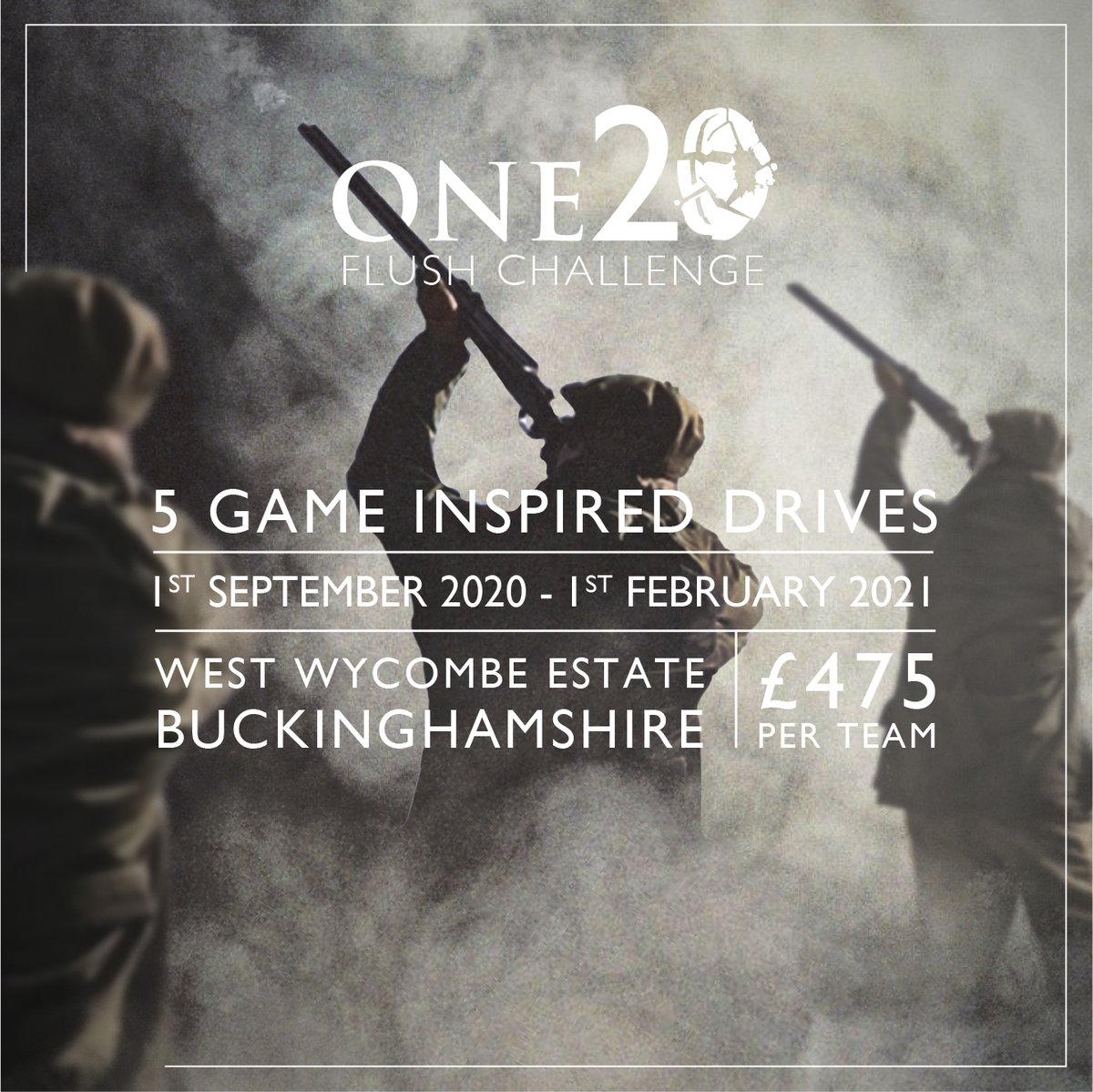 EJChurchill's tweet photo. Will your team take the challenge? 

The One20 Flush Challenge is a competition taking place on the West Wycombe Estate, Buckinghamshire and will run from 1st September 2020 until 1st February 2021.

Go to our site for details! https://t.co/z80NNZbXBO

#One20Challenge https://t.co/tfxE6gVcHa